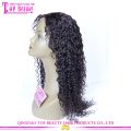 Black Long Indian Remy Wig Curly Lace Front Wigs For Black Women